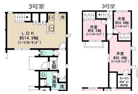 （仮称）足立区西新井6丁目計画  間取り