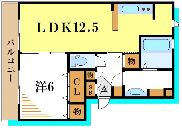 ロイヤルティアラⅥ 間取り