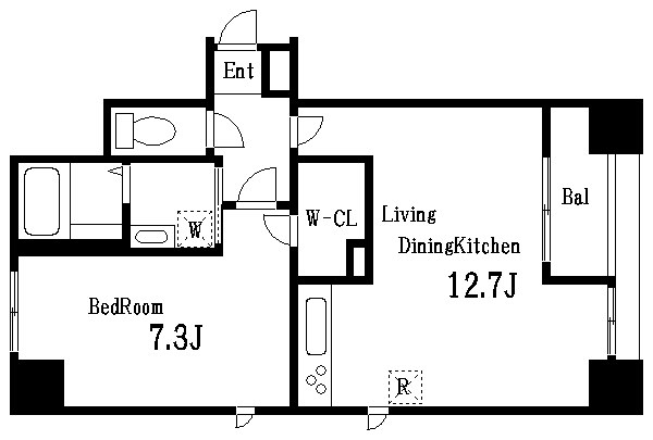 パークヒルズ   間取り
