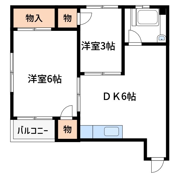 コーポマルナカ 間取り
