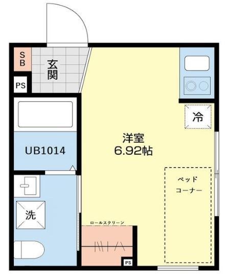 グランディール住吉 間取り
