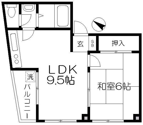 田中マンション 間取り