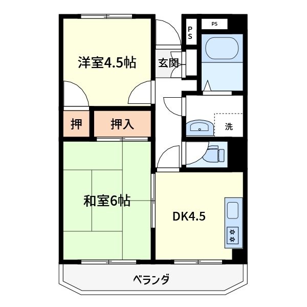 高砂スカイマンション 間取り
