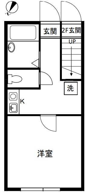 ランバージャック亀有 間取り