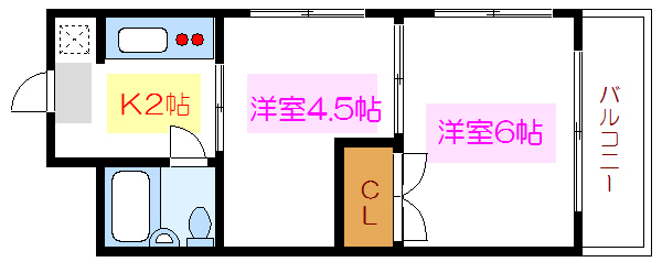 新小岩宝マンション 間取り