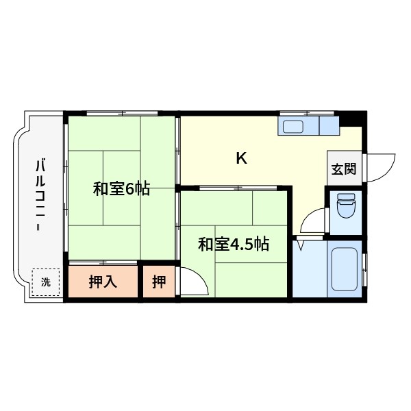 冨澤第三ハウス 間取り