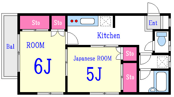 サマックス蘭 間取り