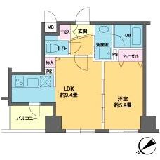 カスタリア北上野   間取り