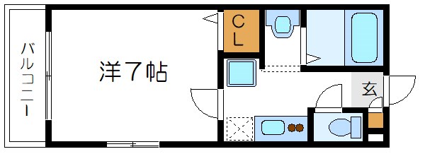 クラインプラッツ  間取り