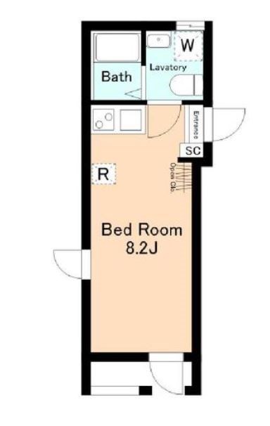 KITAKOIWA-RESIDENCE 間取り