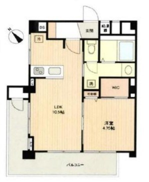 梅田マンションC棟 間取り