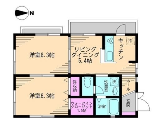 プレイスⅡ   間取り