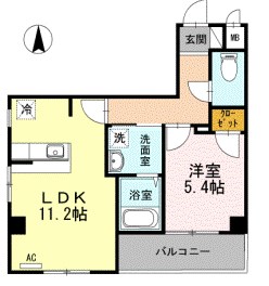 エスト四つ木 間取り