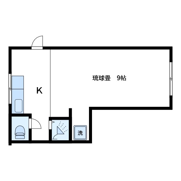 南コーポ 間取り