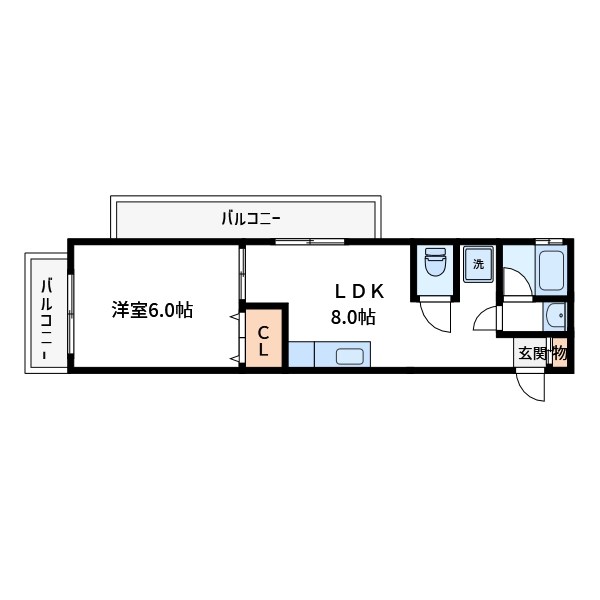 エアリー西日暮里  間取り