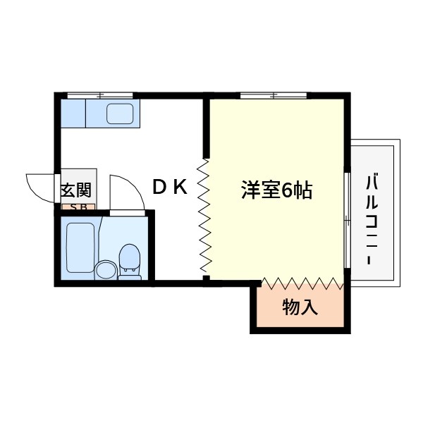 沖ハイツ 間取り