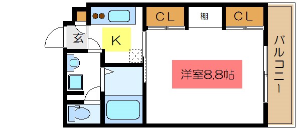 リブリ・メゾンハピネス 間取り
