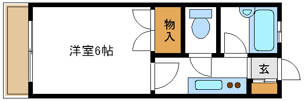 ハイツエノモト     間取り