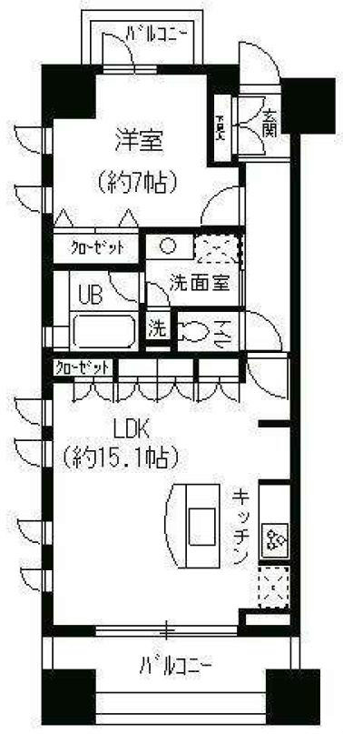 パークキューブ日本橋水天宮   間取り
