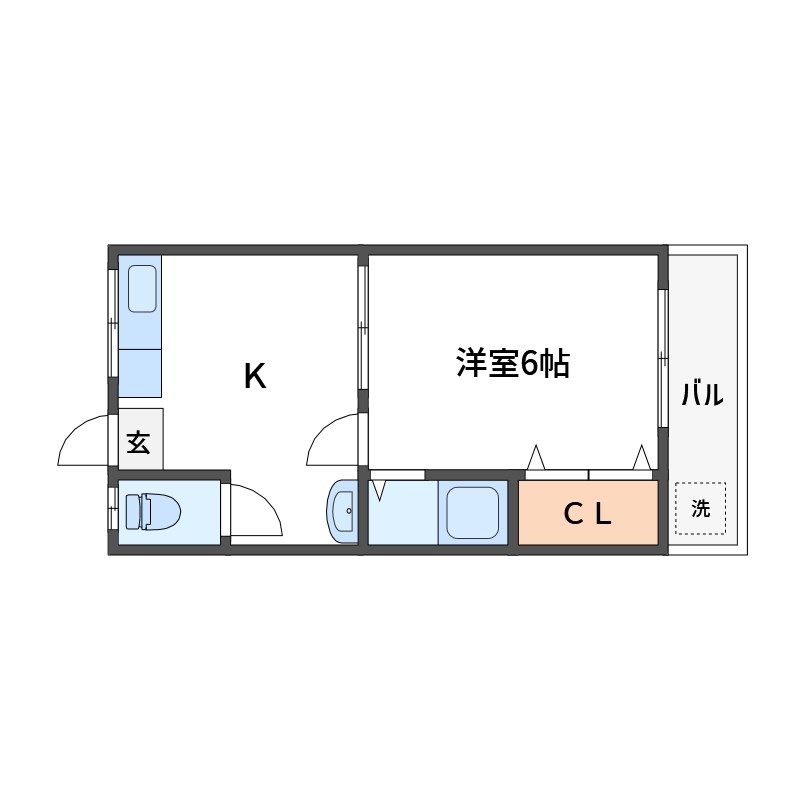 岡田荘 間取り