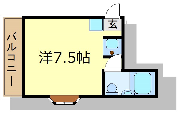 メゾンサンイースト 301号室 間取り