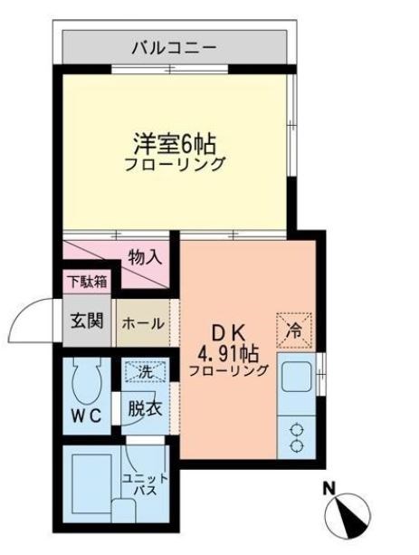 ジュヴレハイツ  間取り