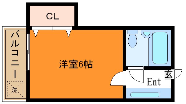 Ｖｉｌｌａ三ノ輪Ａ 間取り