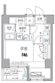 リヴシティ門前仲町  間取り