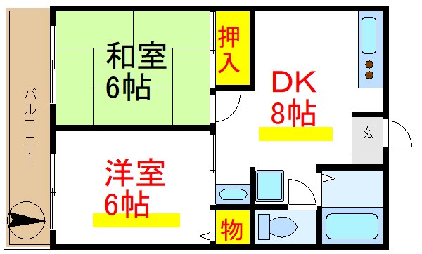 ハイム百合 間取り
