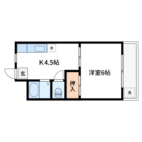 第２コーポマキ 間取り