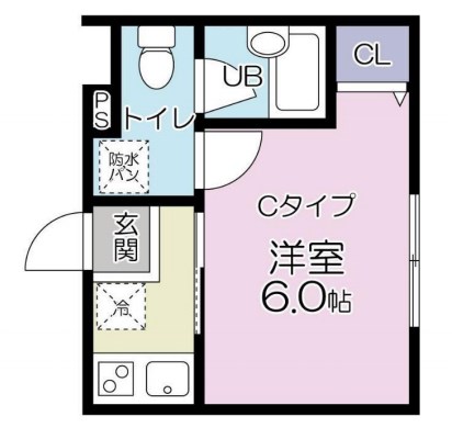 グランシャレー梅島Ⅲ 間取り