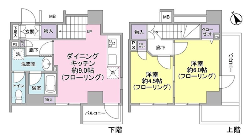 パートナーシップアパートメント  間取り