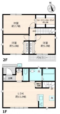 舎人戸建 間取り