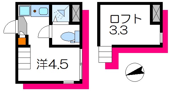 ハーモニーテラス西葛西Ⅱ  101号室 間取り