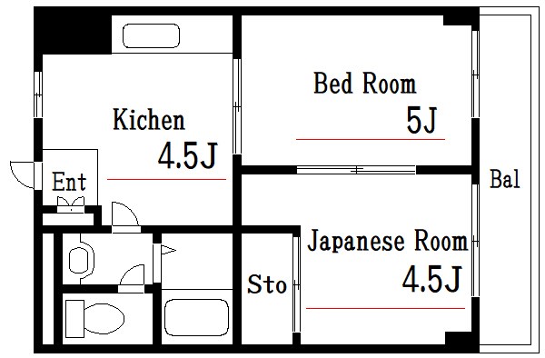 シティーホーム江戸川   間取り