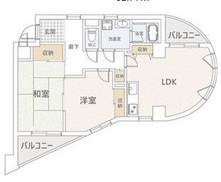 ラレーブ金町 間取り