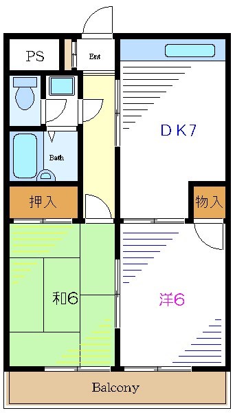 サンクレスト 603号室 間取り