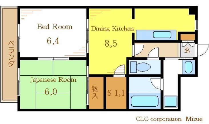 ラフィーネ篠崎 間取り