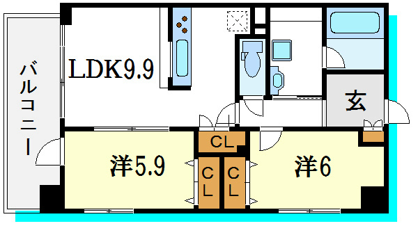 ステラ北進  間取り
