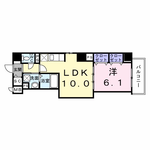 アドア・メディテレーニアン 間取り