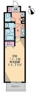 Ｔ’ｓ　Ｇａｒｄｅｎ葛西 405号室 間取り