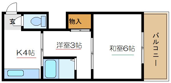 谷口マンション      間取り