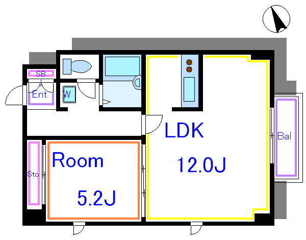 ライベスト関手屋 間取り