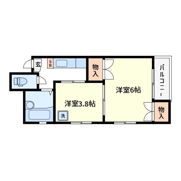 藤ハイツ 間取り