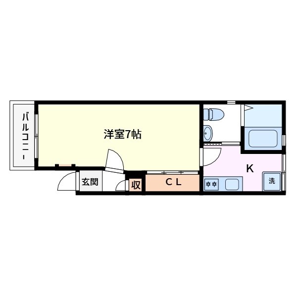 カルチェ北綾瀬 間取り