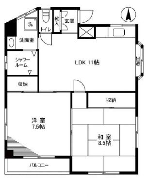 インプレスシラカワ 間取り