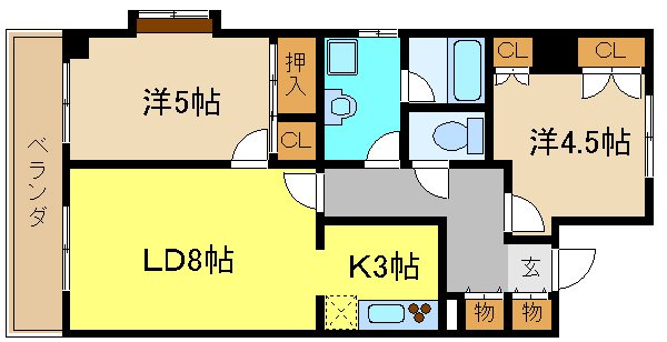 アライハウスⅡ 間取り