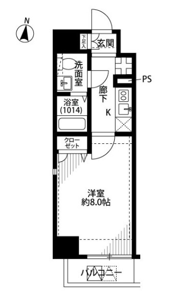 プレール・ドゥーク東雲 間取り