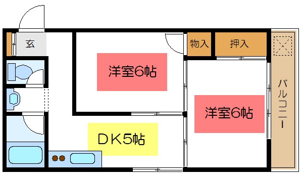 松筑マンション 間取り