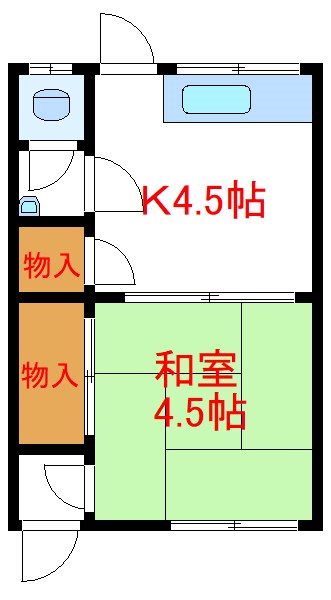 第一宝荘   間取り